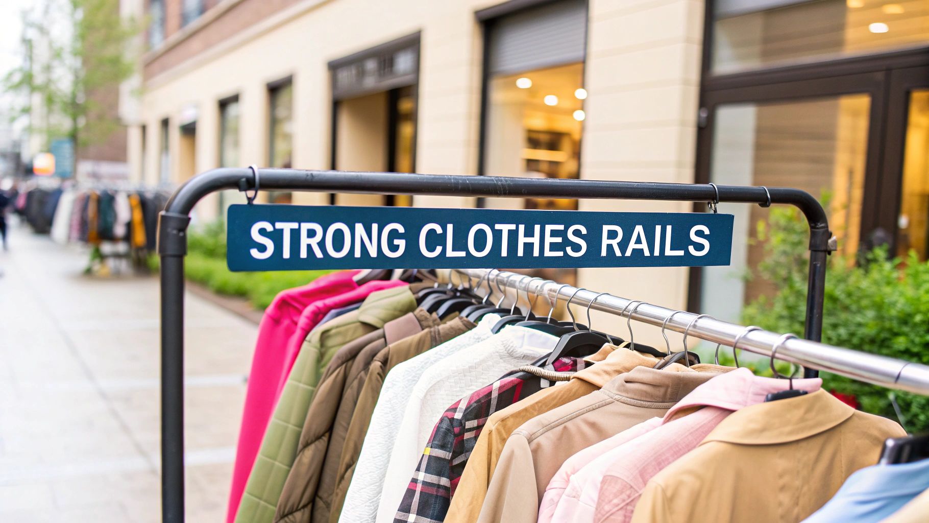 Choosing Strong Clothes Rails for Retail and Home - Display Guru Tailor ...