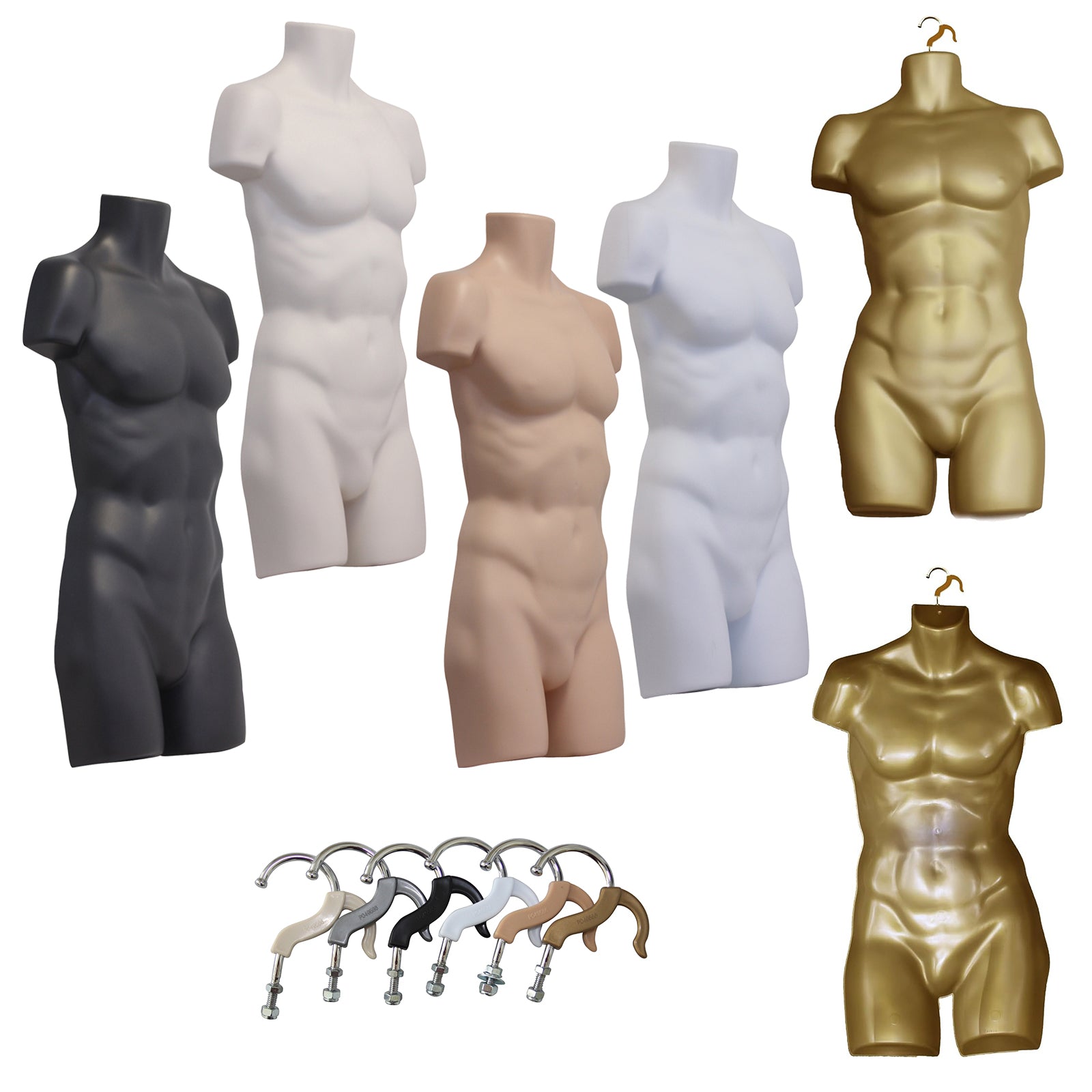 Body Form High Def Full Male Body Forms - Display Guru Tailor Dummies & Garment Rails