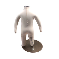 Display Guru Kids Children's White 6 Months Dressmakers Bendy Dummy Mannequin For Retail Shop Display