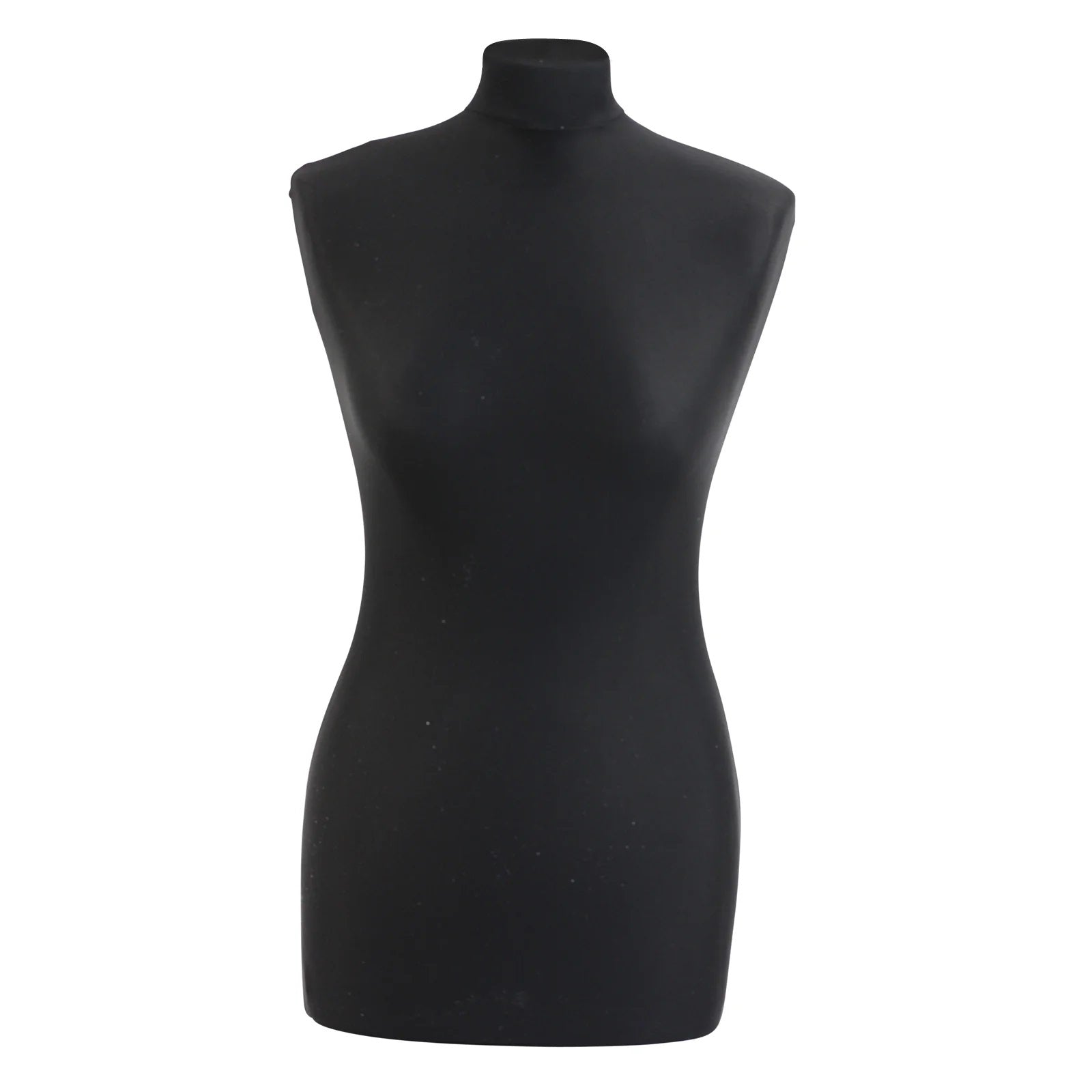 Display Guru Uk Size 6/8 Female Dressmakers Tailors Dummy Mannequin, Black Torso Bust With Black Wood Tripod Stand