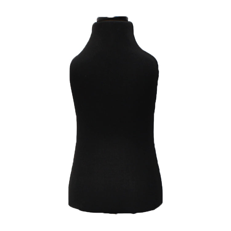 Children Kids Age 1 Tailors Dummy Mannequin, Black Torso Bust with a Red Wood Tripod Stand