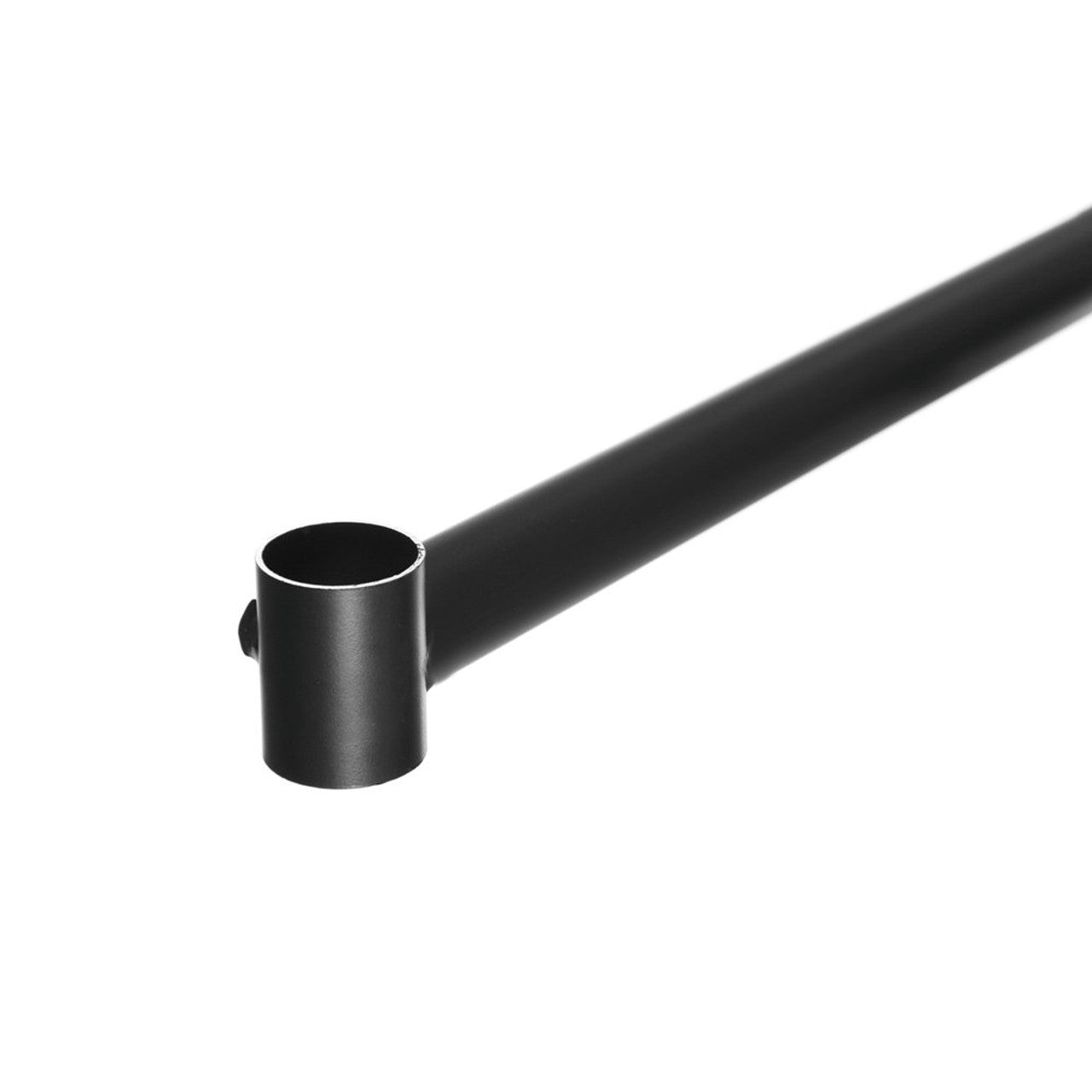 Display Guru Heavy Duty 5ft Long and 5ft High 2-Tier Double Garment Rail Steel Black Clothes Rail