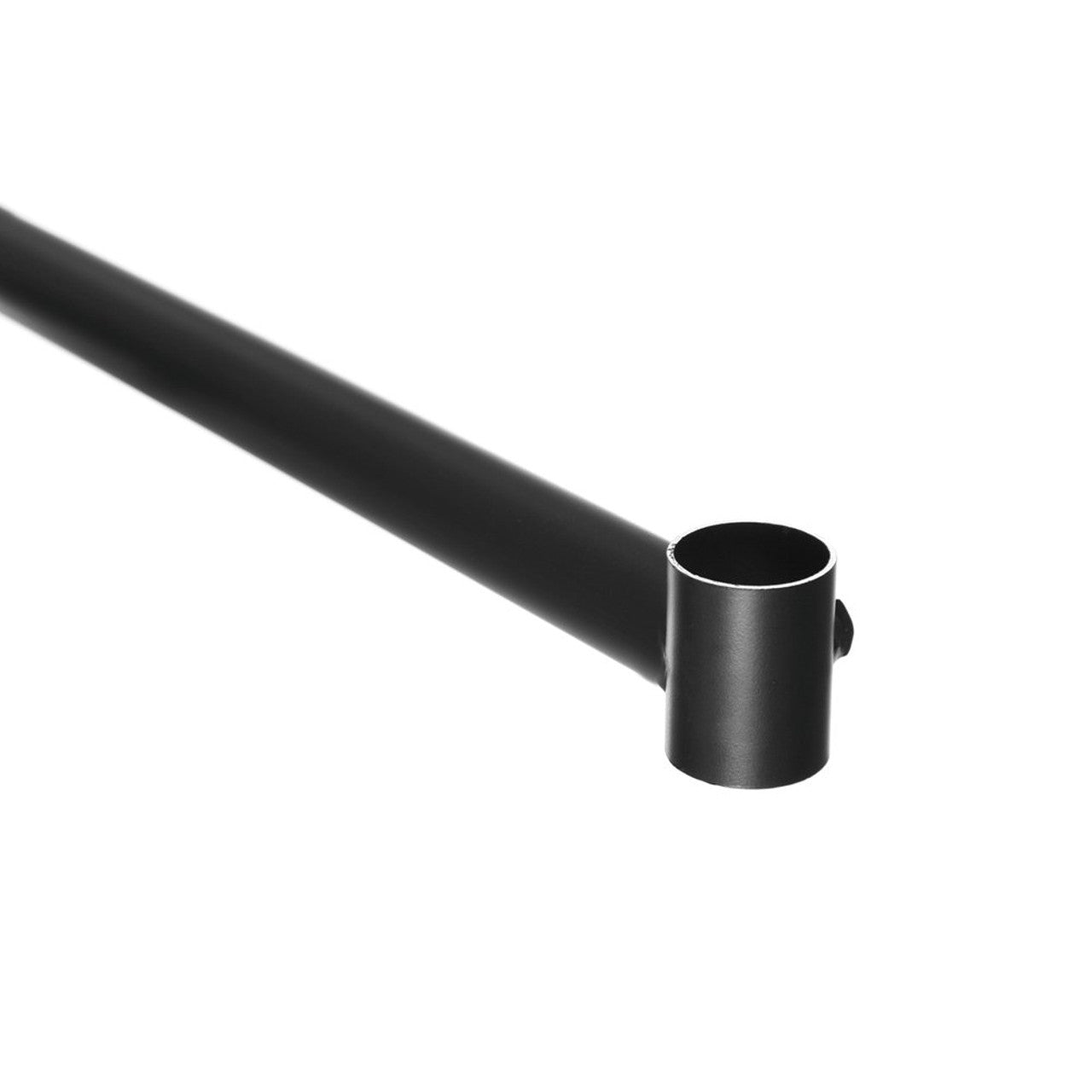 Display Guru Heavy Duty 5ft Long and 5ft High 2-Tier Double Garment Rail Steel Black Clothes Rail