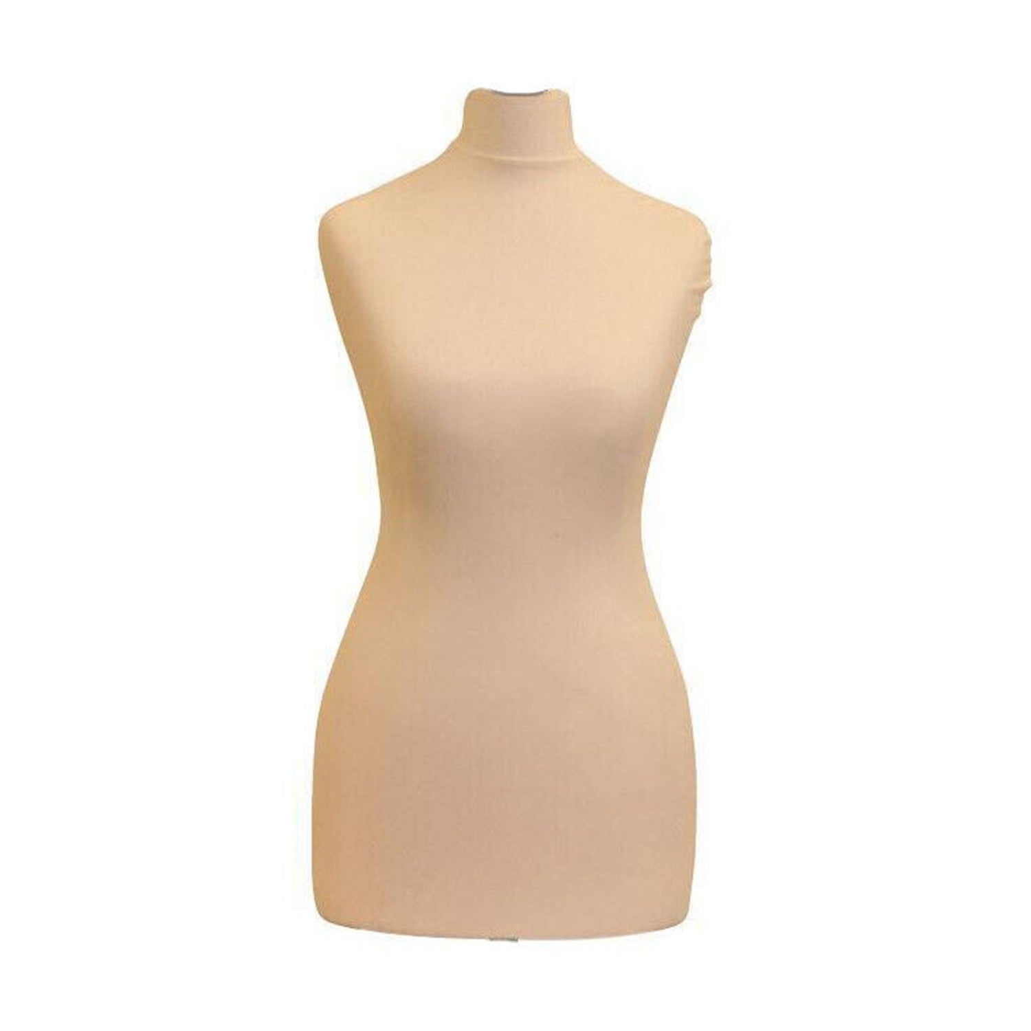 Display Guru Uk Size 6/8 Female Dressmakers Tailors Dummy Mannequin, Cream Torso Bust With Dark Wood Tripod Stand