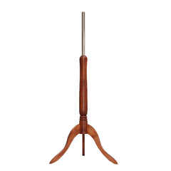 Dark wood tripod stand