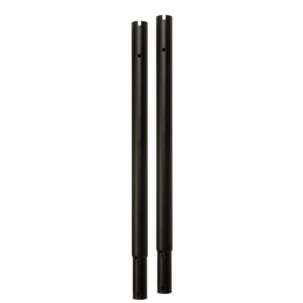 Display Guru Black 24 inches Height Extensions Pole for Heavy-Duty Clothes Rail