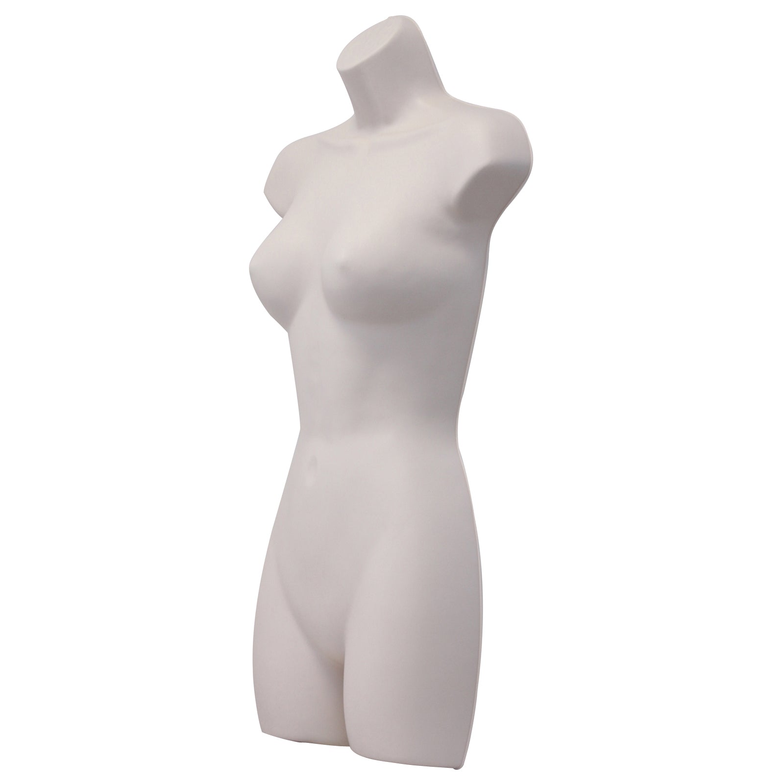 Display Guru Adult Female Full Size Light Skin Hanging Body Form Display Mannequin