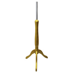 Display Guru Female Uk Size 12/14 Dressmakers Tailors Dummy Mannequin, Gold Torso Bust With Gold Wood Tripod Stand