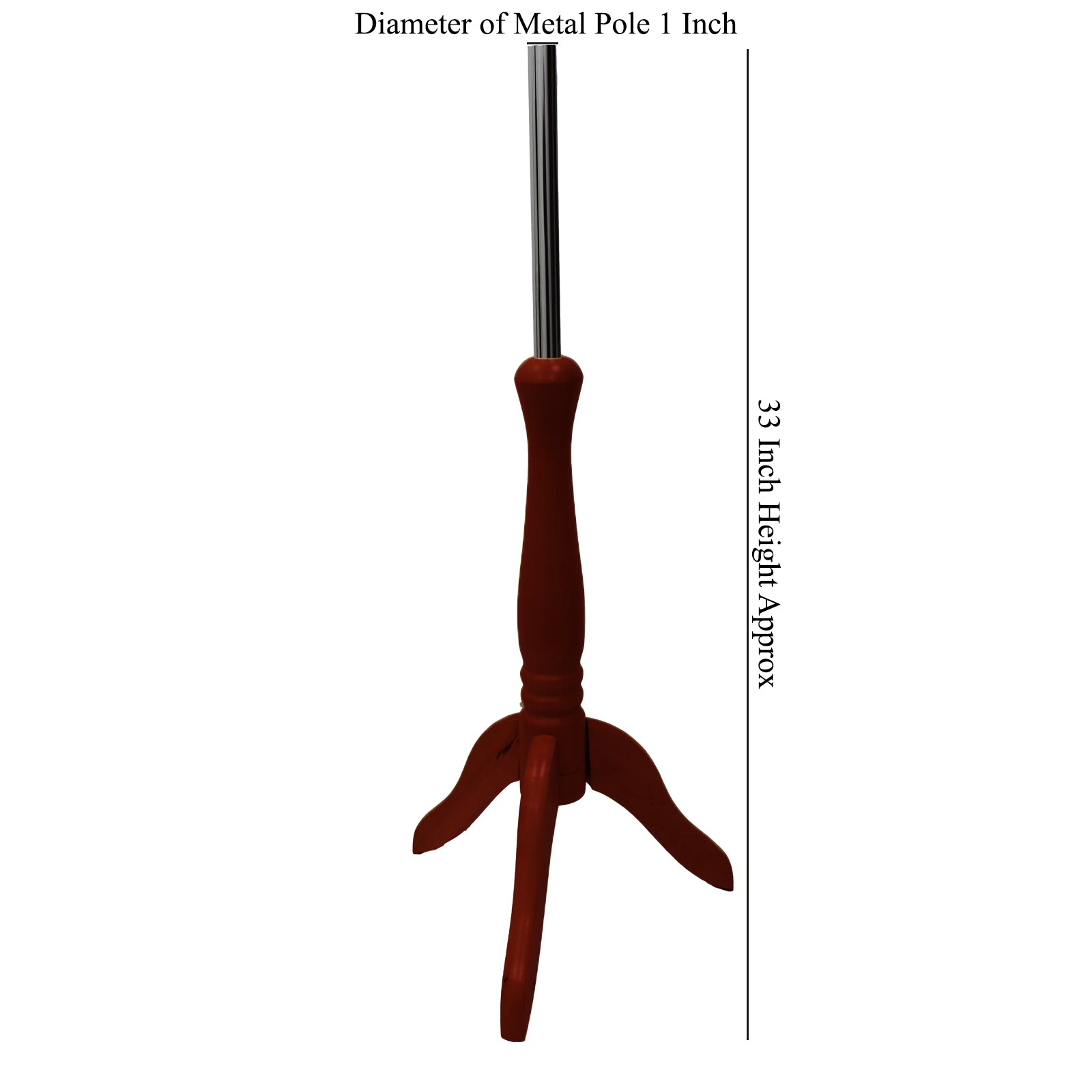 Children's Age 10-12 years Tailors Dummy Mannequin, Black Torso Bust with a Red Wood Tripod Stand