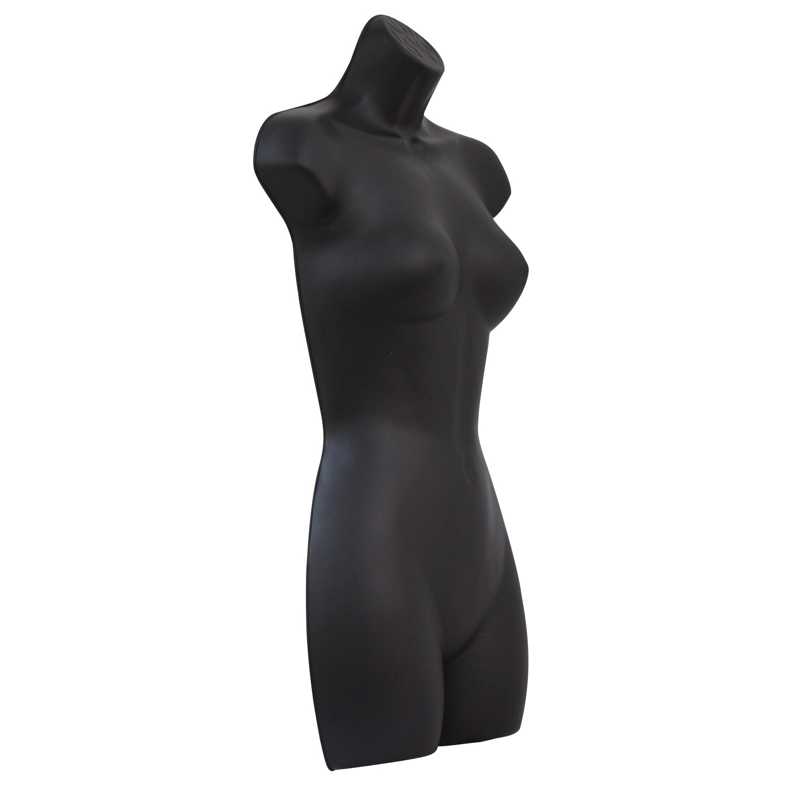 Display Guru Adult Female Full Size Black Hanging Body Form Display Mannequin