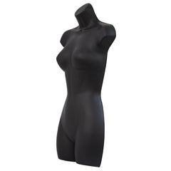 Display Guru Adult Female Full Size Black Hanging Body Form Display Mannequin