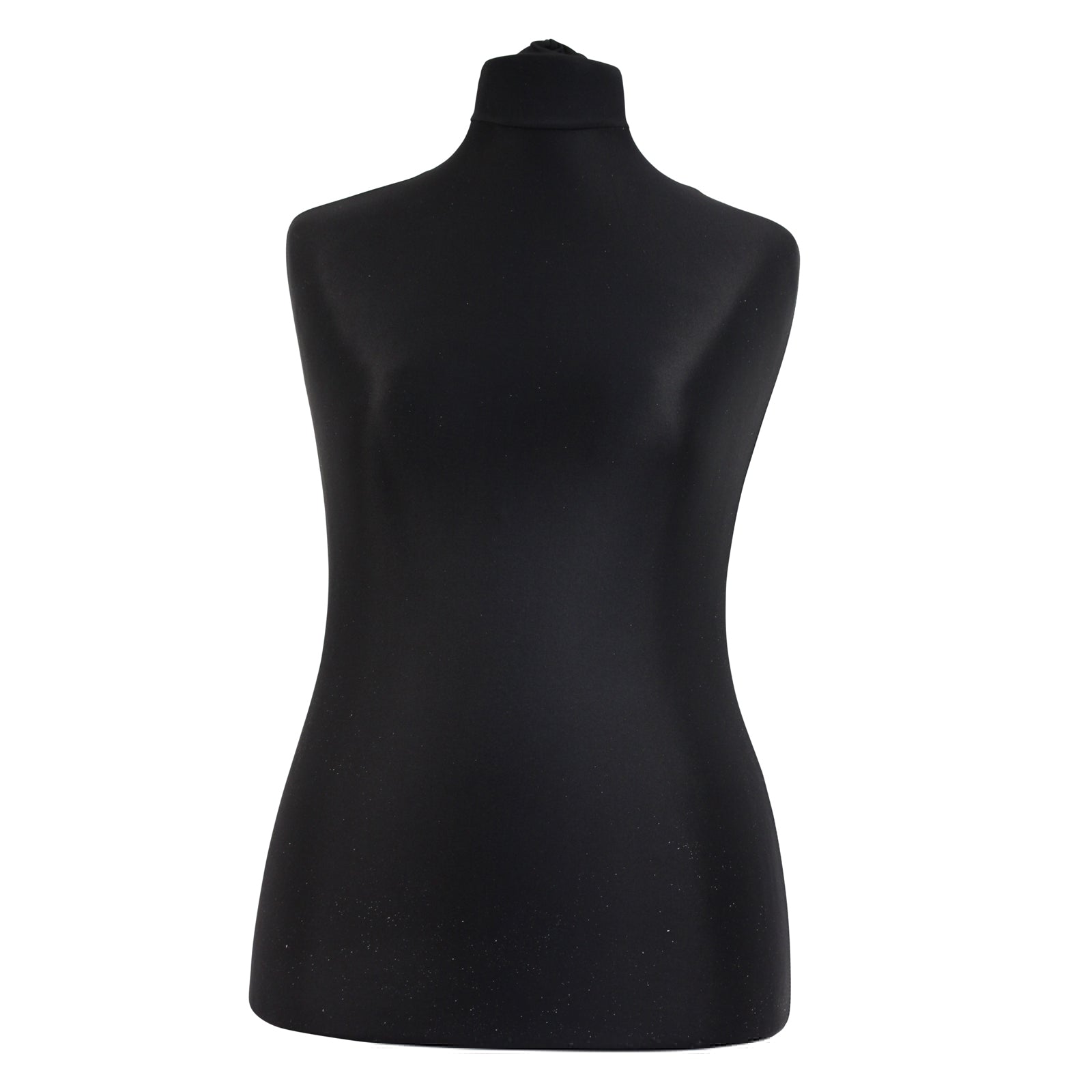 Display Guru Female Uk Size 18/20 Dressmakers Tailors Dummy Mannequin, Black Torso Bust With White Wood Tripod Stand