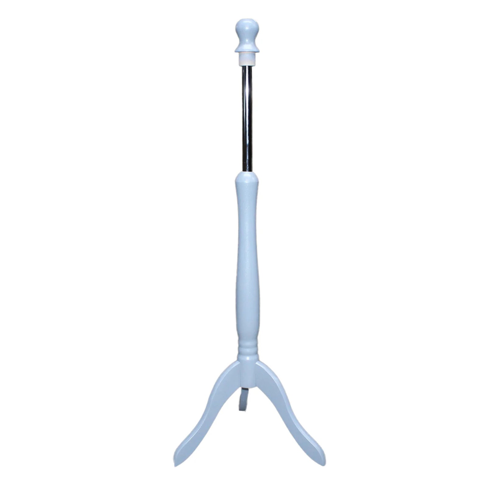 Display Guru Uk Size 6/8 Female Dressmakers Tailors Dummy Mannequin,White Torso Bust With Silver Wood Tripod Stand