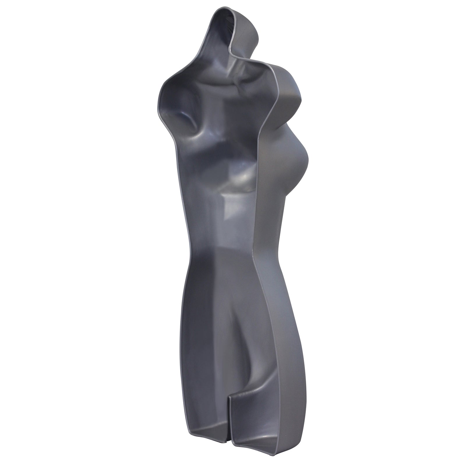 Display Guru Adult Female Full Size Silver Hanging Body Form Display Mannequin