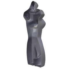 Display Guru Adult Female Full Size Silver Hanging Body Form Display Mannequin