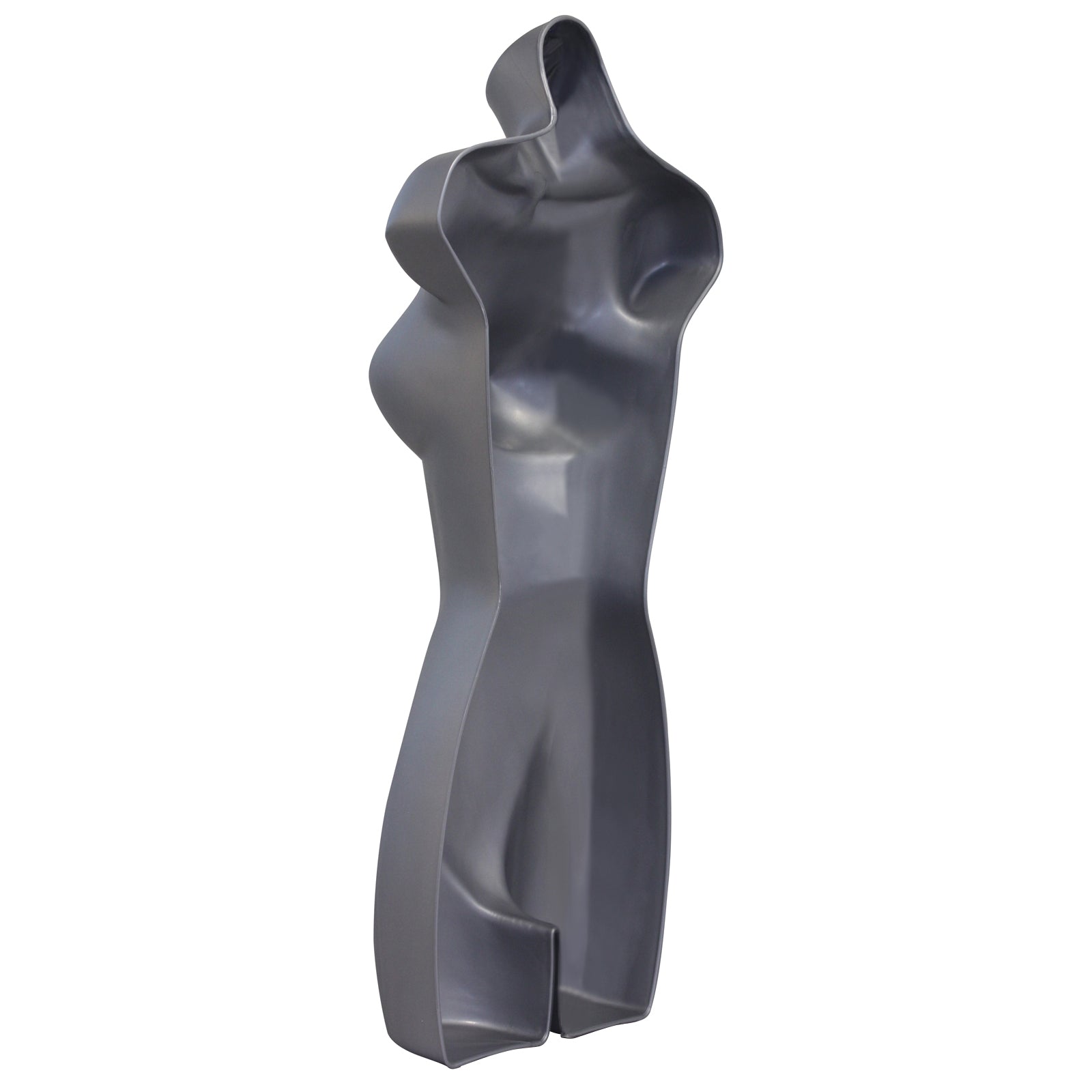 Display Guru Adult Female Full Size Silver Hanging Body Form Display Mannequin