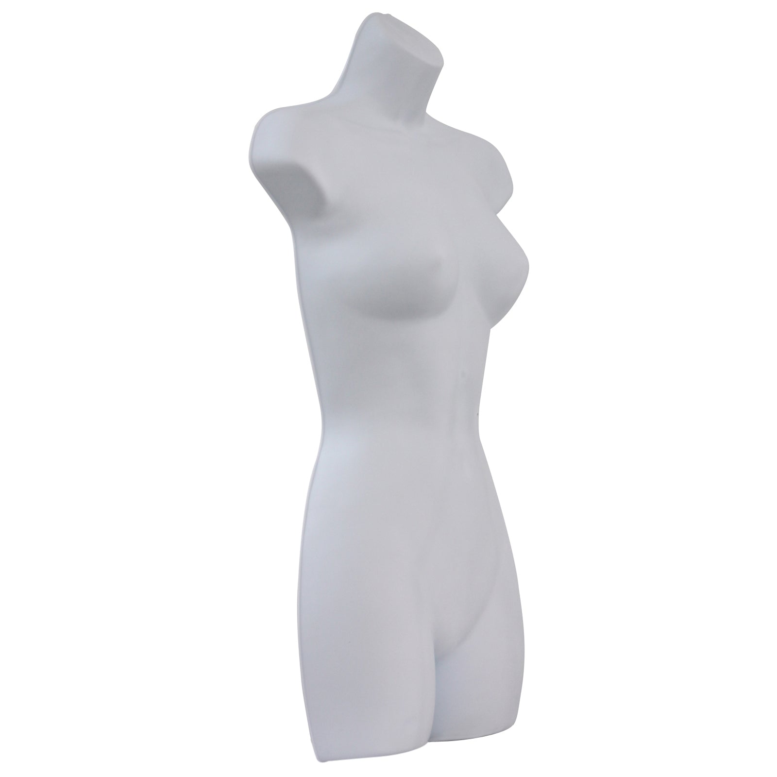 Display Guru Adult Female Full Size White Hanging Body Form Display Mannequin