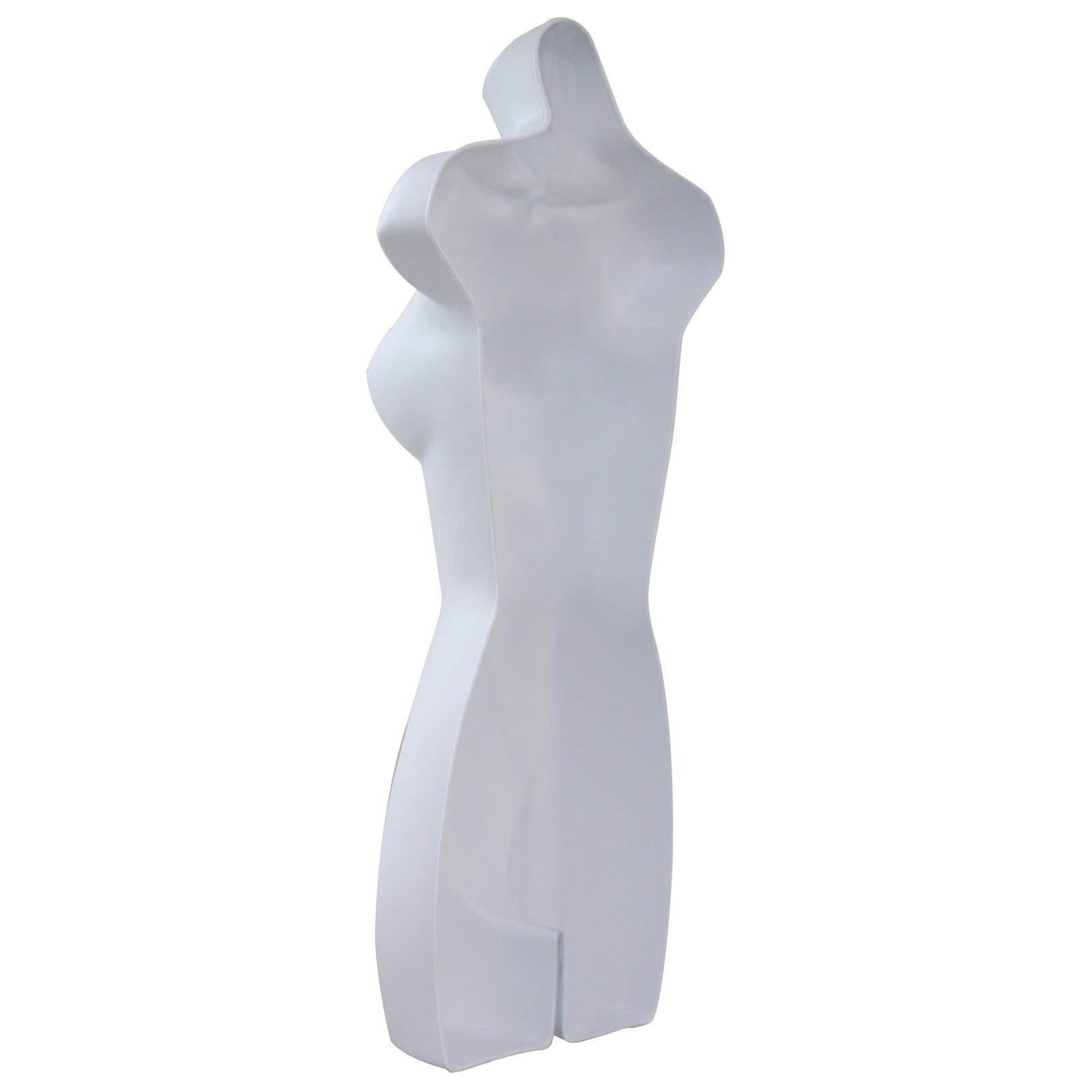 Display Guru Adult Female Full Size White Hanging Body Form Display Mannequin